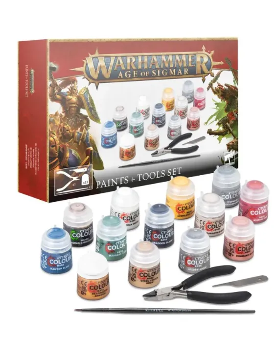 Age of Sigmar Paint & Tools Set