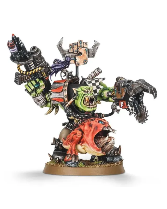 Orks: Warboss With Attack Squig