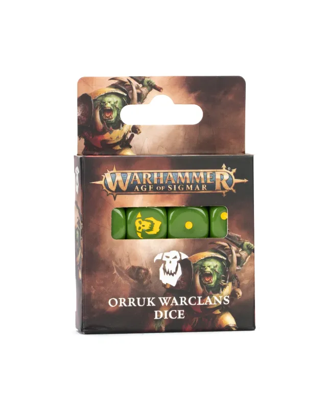 Age of Sigmar: Orruk Warclans Dice Set