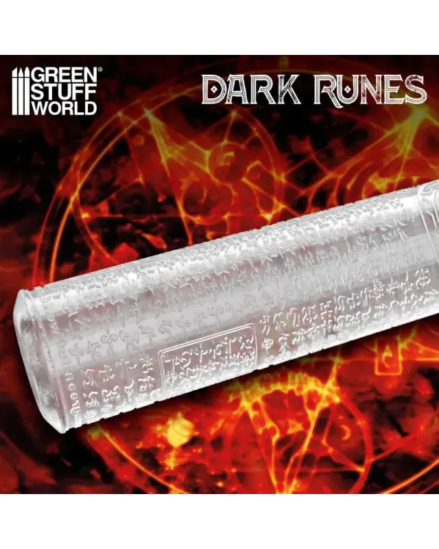 Dark Runes Rolling Pin Dark Runes Rolling Pin