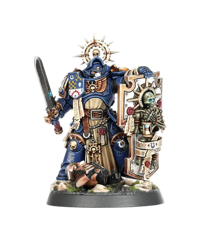 Space Marine: Captain With Storm Shield Space Marine: Captain With Storm Shield