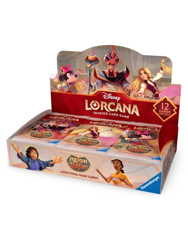 Disney Lorcana Reign of Jafar Full Booster Box Disney Lorcana Reign of Jafar Full Booster Box