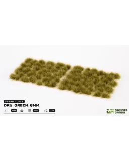 Gamers Grass 6mm Tuft - Dry Green