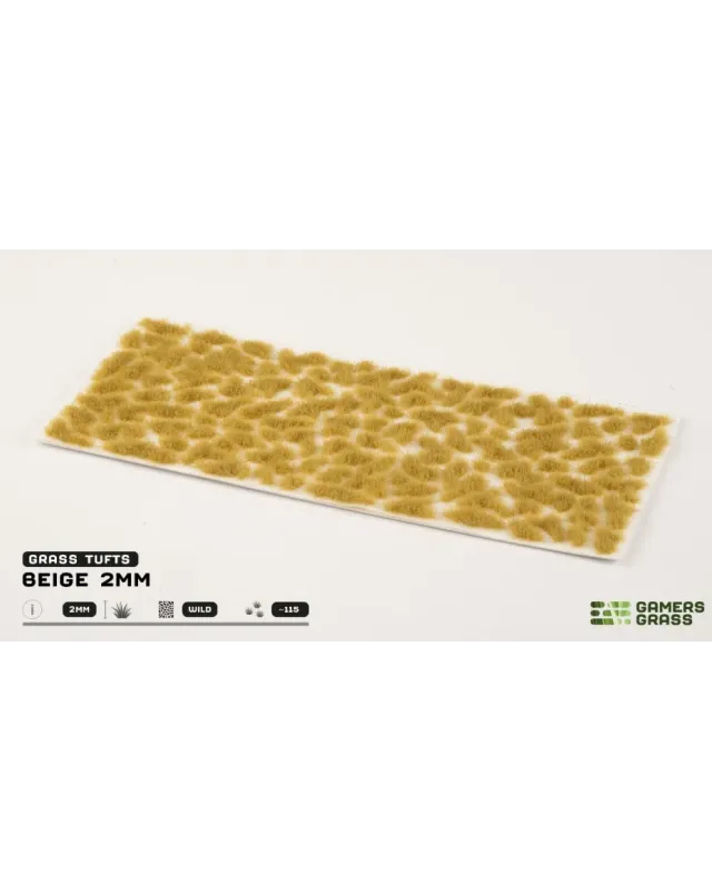 Gamers Grass 2mm Tuft - Beige