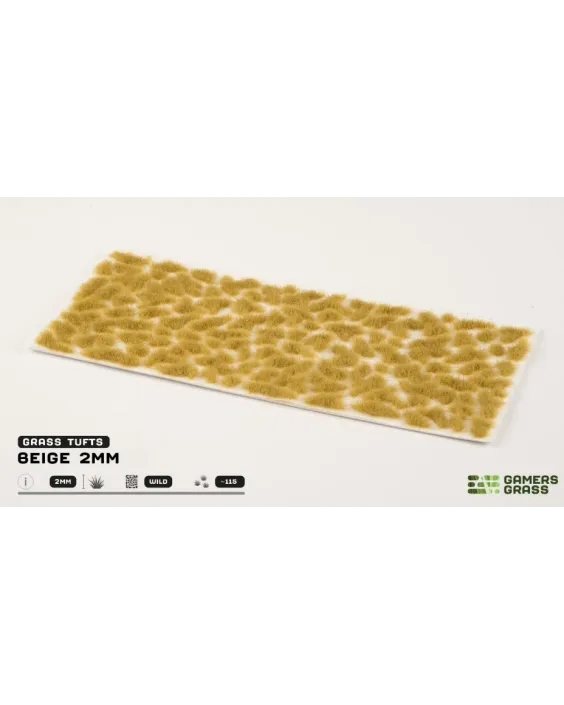 Gamers Grass 2mm Tuft - Beige