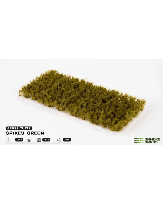 Gamers Grass 12mm Spikey Green Tuft