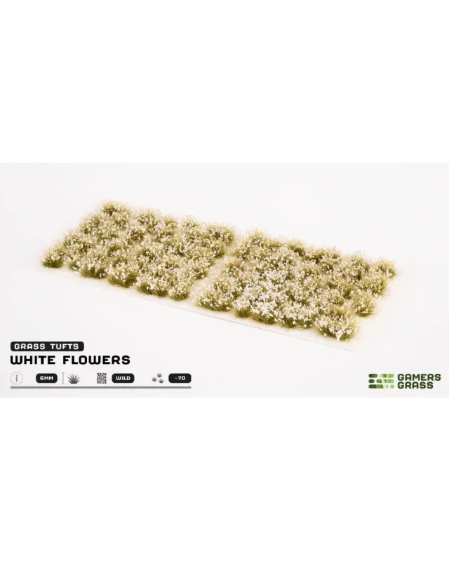 Gamers Grass White Flowers