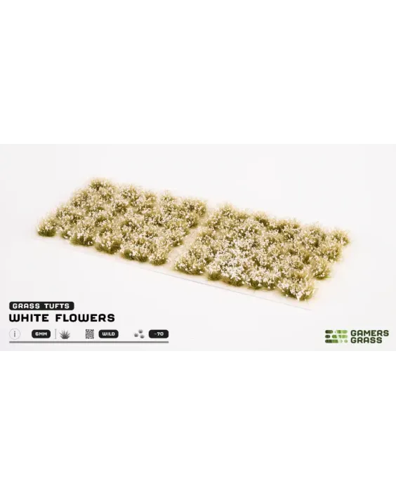 Gamers Grass White Flowers