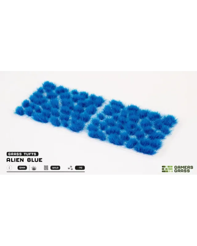 Gamers Grass Alien Tuft - Blue 6mm