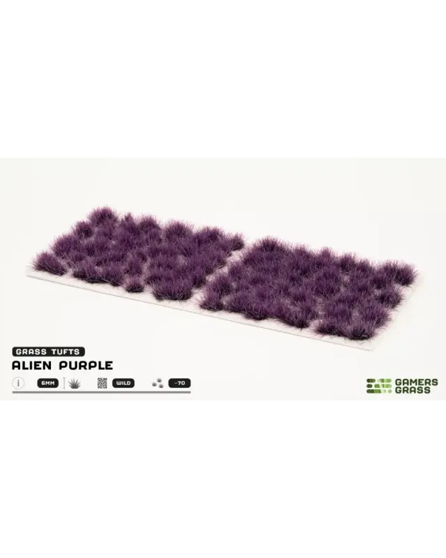 Gamers Grass Alien Tuft - Purple 6mm