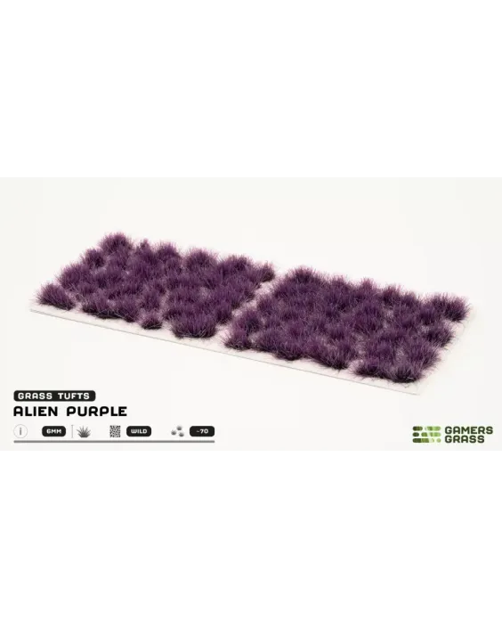 Gamers Grass Alien Tuft - Purple 6mm