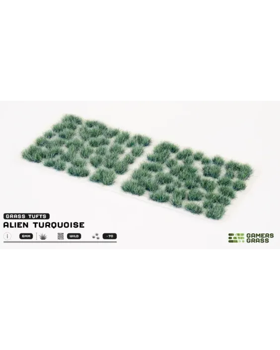 Gamers Grass Alien Tuft - Turquoise 6mm
