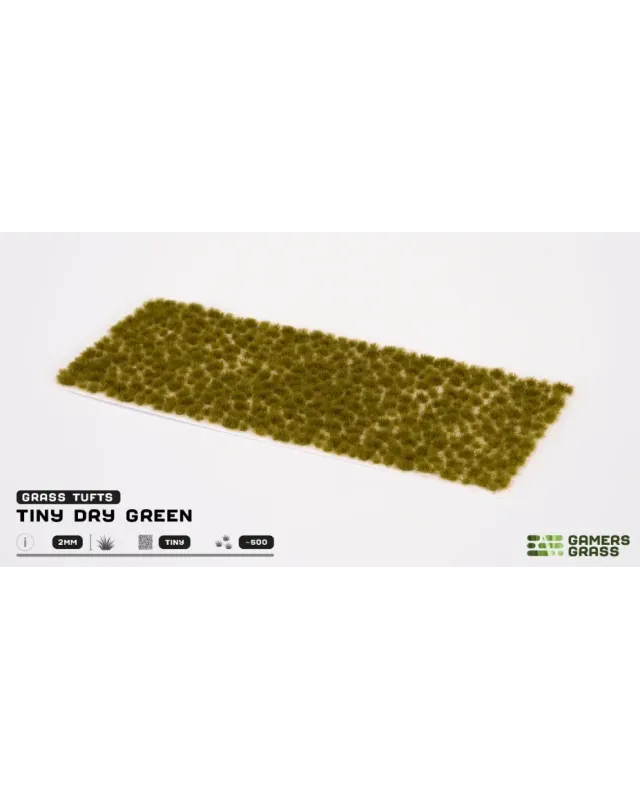 Gamers Grass Tiny Tuft - Dry Green