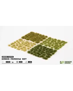 Gamers Grass Green Meadow Tuft Set