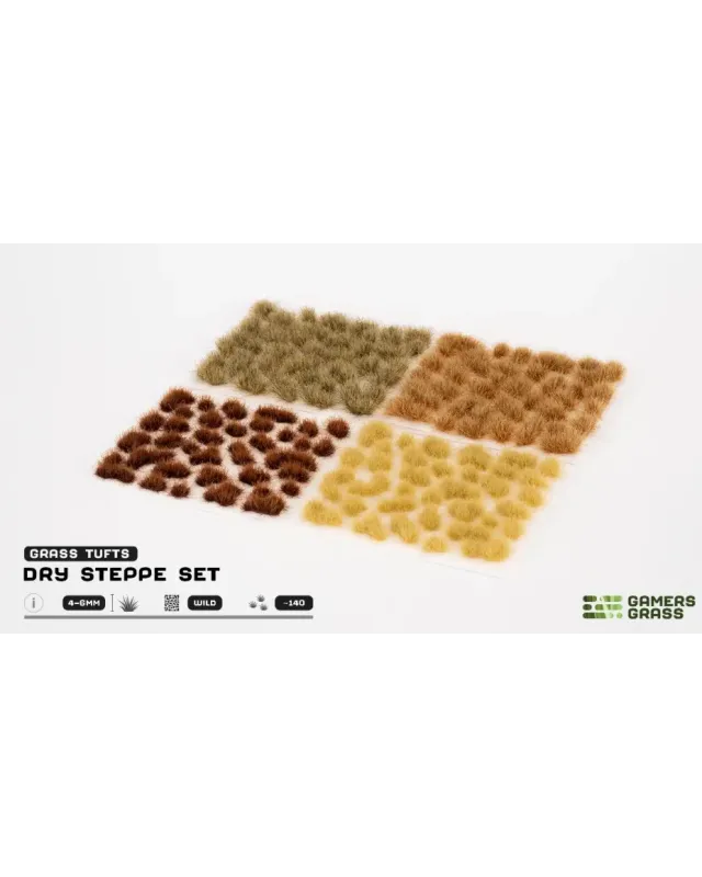 Gamers Grass Dry Steppe Tuft Set