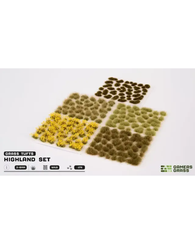 Gamers Grass Highland Tuft Set