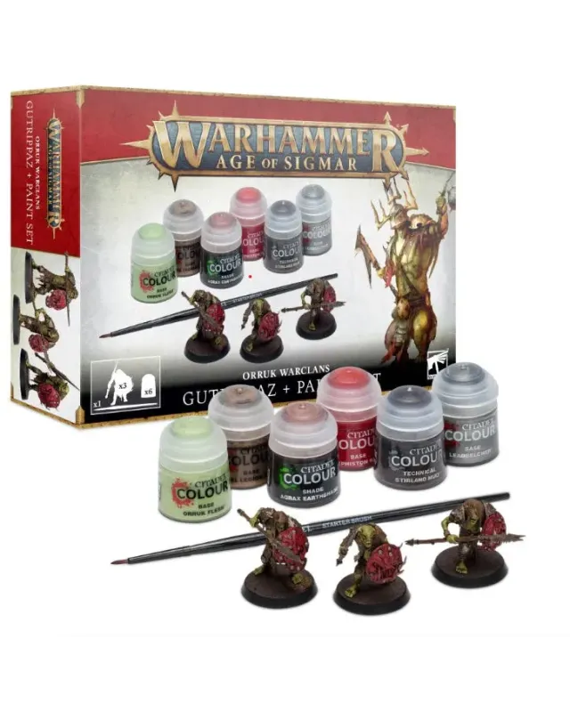 Age Of Sigmar Gutrippaz + Paint Set